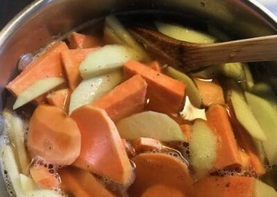 sweet potato apple bisque