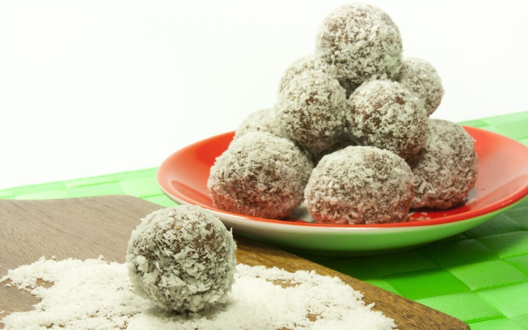 Chocolate Protein Mint Balls